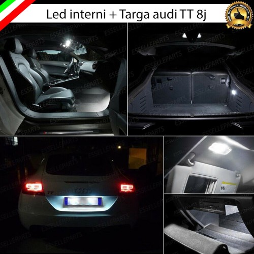 Led interni + Targa PER MODELLI FINO AL 2008 AUDI TT 8J