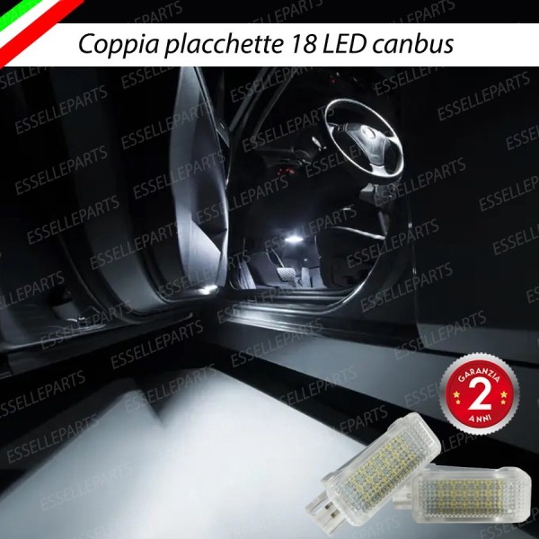 Coppia Placchette Antipozzanghera 18 LED 6000K CANBUS per BMW X1 (E84)