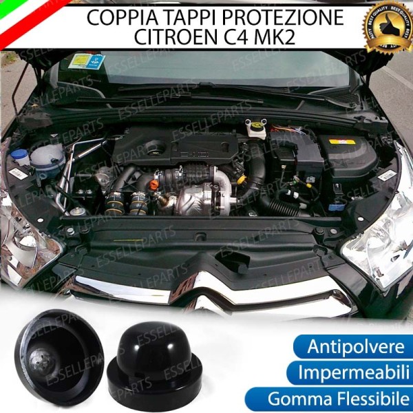 Tappi Posteriori Maggiorati in Gomma per Abbaglianti Citroen C4 MK2