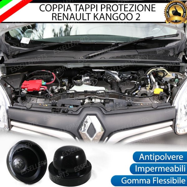 Tappi Coprifaro Anabbaglianti + Abbaglianti Renault Kangoo 2 Restyling