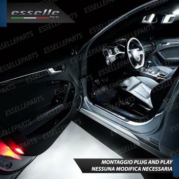 Coppia Placchette Antipozzanghera LED 6000K CANBUS per Skoda Kodiaq