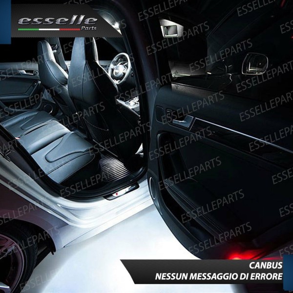 Coppia Placchette Antipozzanghera LED 6000K CANBUS Per Vw Caddy MK3