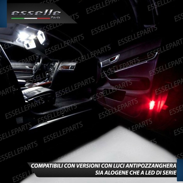 Coppia Placchette Antipozzanghera LED 6000K CANBUS Per Vw Caddy MK3