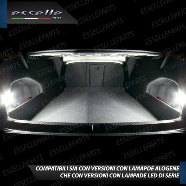 Coppia Placchette Vano Bagagli LED 6000K CANBUS per Audi A5 F53