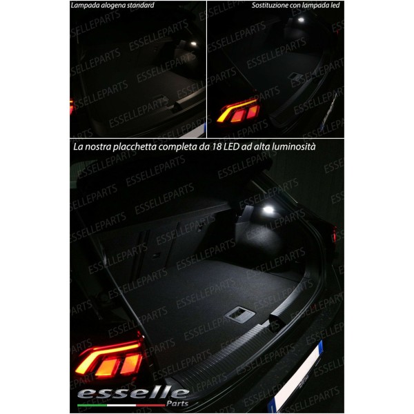 Placchetta Vano Bagagli LED 6000K CANBUS VW Up