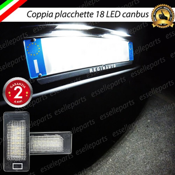 Placchette Complete da 18 LED per Luci targa specifiche per VOLKSWAGEN TOURAN (V2)