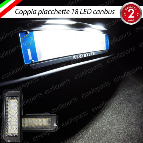 Placchette Complete da 18 LED per Luci targa specifiche per VOLKSWAGEN JETTA 6