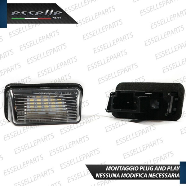 Placchette a LED Complete per modelli con targa posteriore laterale