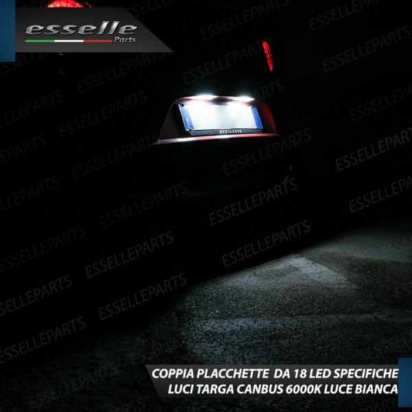 Placchette a LED Complete per modelli con targa posteriore laterale