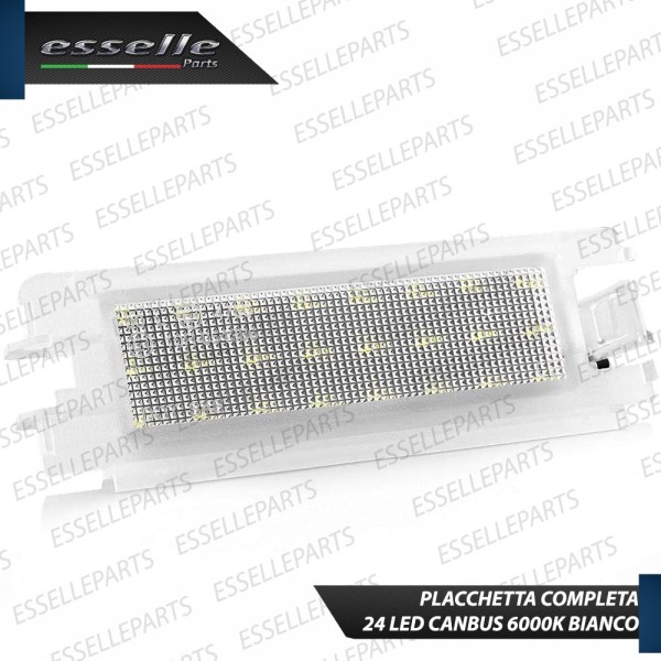 Placchetta Luce Targa Led NISSAN MICRA 4 Canbus