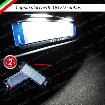Coppia Placchette Luci Targa LED 6000K CANBUS per Opel Zafira (B) Coppia Placchette Luci Targa LED 6000K CANBUS per Opel Zafira (B)