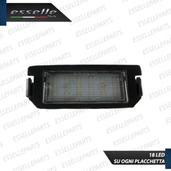 Coppia Placchette Luci Targa LED per Hyundai I30 (MK1) Restyling