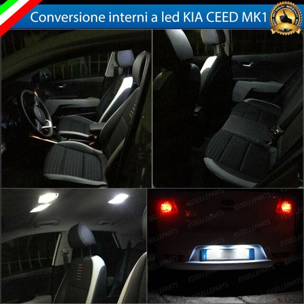 Led interni + Targa KIA CEED MK1