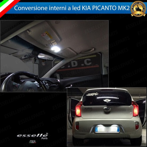 Led interni + Targa KIA PICANTO MK2