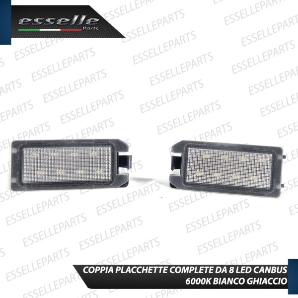 Placchette Luci targa LED Canbus  JEEP COMPASS MK1
