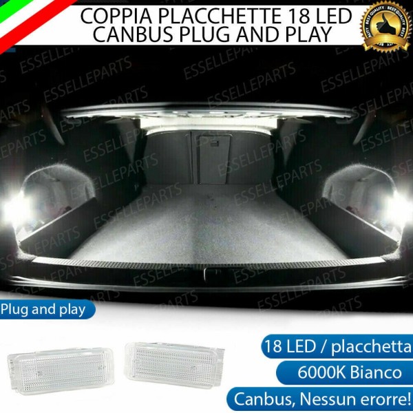 Placchette Vano Bagagli LED per Fiat Croma