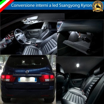 Led interni + Targa SSANGYONG KYRON