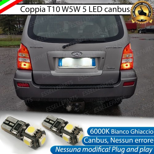 Luci Targa 5 LED Canbus 6000K per HYUNDAI TERRACAN