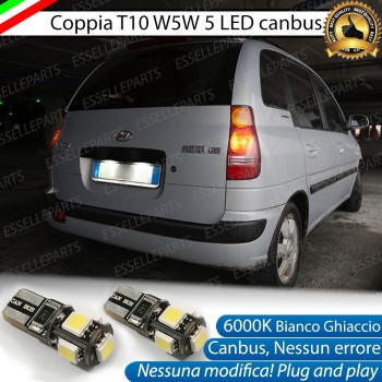 Luci Targa 5 LED Canbus 6000K per HYUNDAI MATRIX