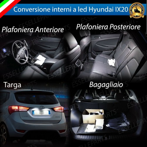 Led interni + Targa HYUNDAI IX20