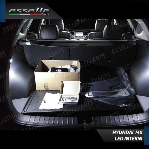 Kit LED interni + Luci targa LED 6000K bianco Canbus Hyundai I40 Dal 2014
