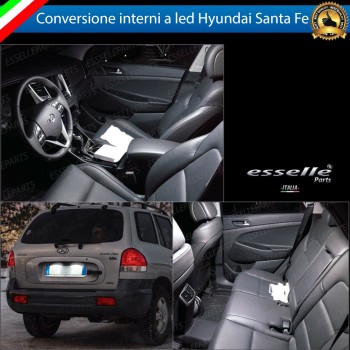 Led interni + Targa HYUNDAI SANTA FE MK1