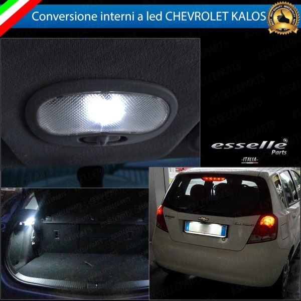 Led interni + Targa CHEVROLET KALOS