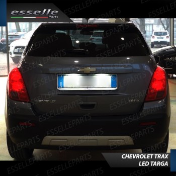 Luci Targa 5 LED Per Chevrolet Trax Canbus 6000K Bianco