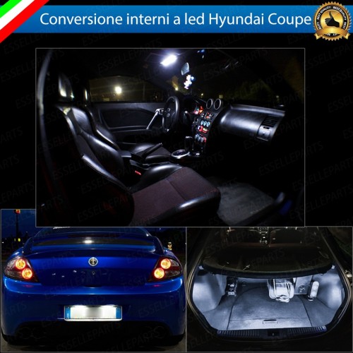 Led interni + Targa HYUNDAI COUPE MK2