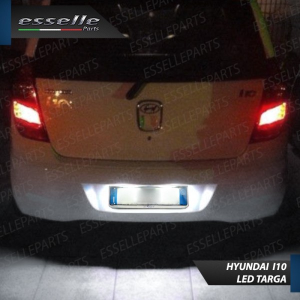 Luci Targa 3 LED Canbus 6000K per HYUNDAI I10 I