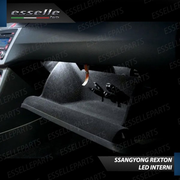 Led interni + Targa SSANGYONG REXTON