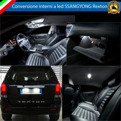 Led interni + Targa SSANGYONG REXTON