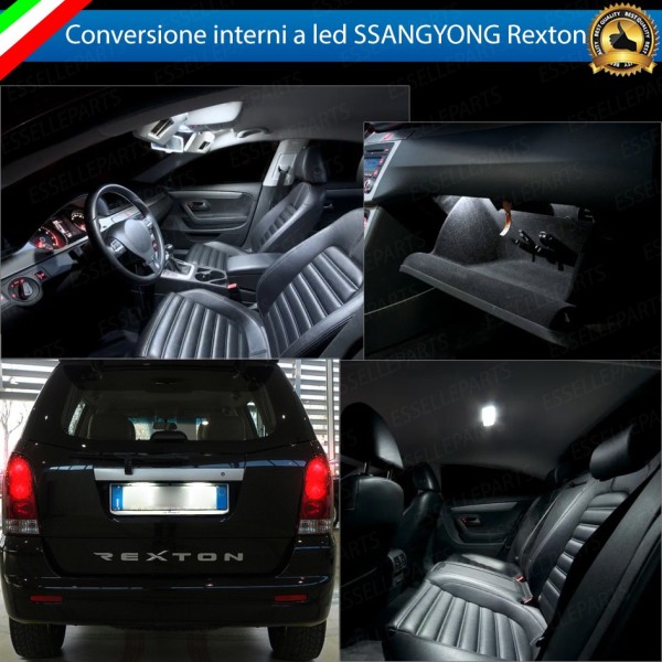 Led interni + Targa SSANGYONG REXTON