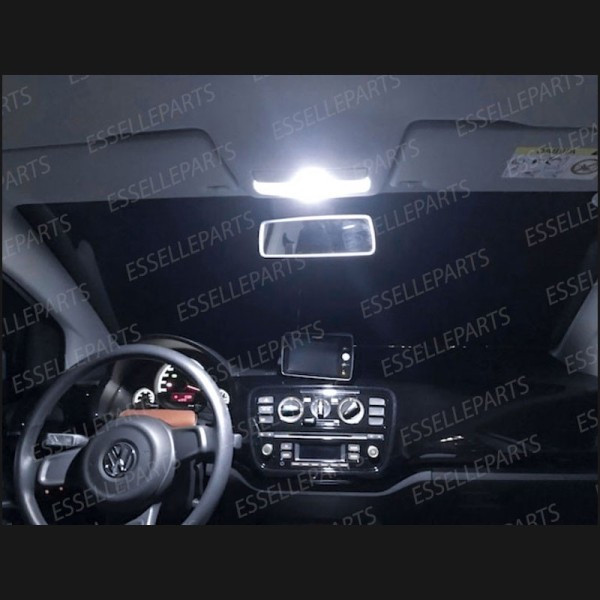 Kit LED interni Completo 6000K Canbus Skoda Citigo con plafoniera anteriore Singola