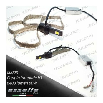Conversione Fari Full LED 6000K bianco Renault Scenic 2 Con Fari Lenticolari Conversione Fari Full LED 6000K bianco Renault Scenic 2 Con Fari Lenticolari