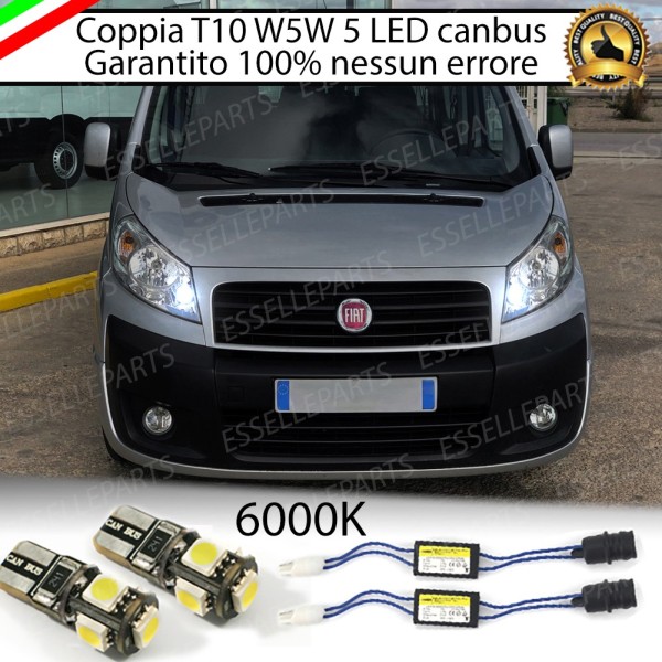 Luci posizione 5 LED Canbus FIAT SCUDO II
