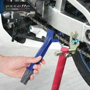 Pulisci Catena e Ingranaggi Antigraffio Specifico per Moto, Scooter, Quod Sym