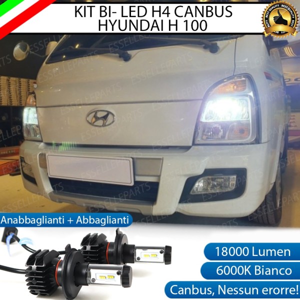 Kit Full LED H4 18000 LUMEN Anabbaglianti + Abbaglianti per HYUNDAI H100