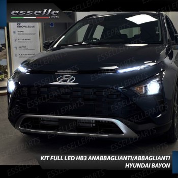 Kit Full LED coppia HB3 9600 LUMEN Anabbaglianti + Abbaglianti HYUNDAI BAYON