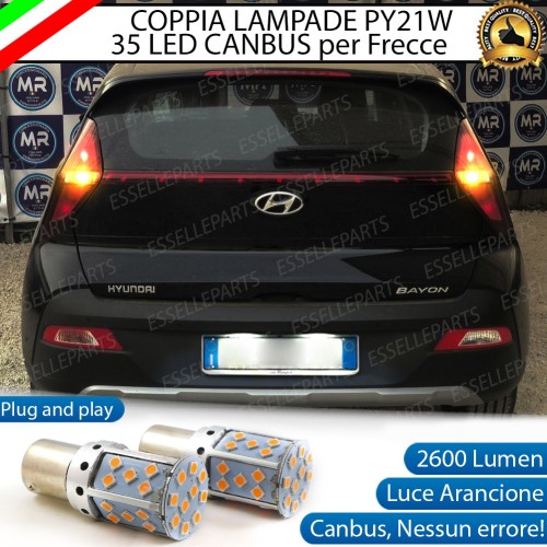Coppia Frecce Posteriori PY21W 35 LED Canbus HYUNDAI BAYON