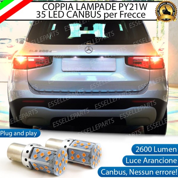 Coppia Frecce Posteriori PY21W 35 LED Canbus MERCEDES GLB