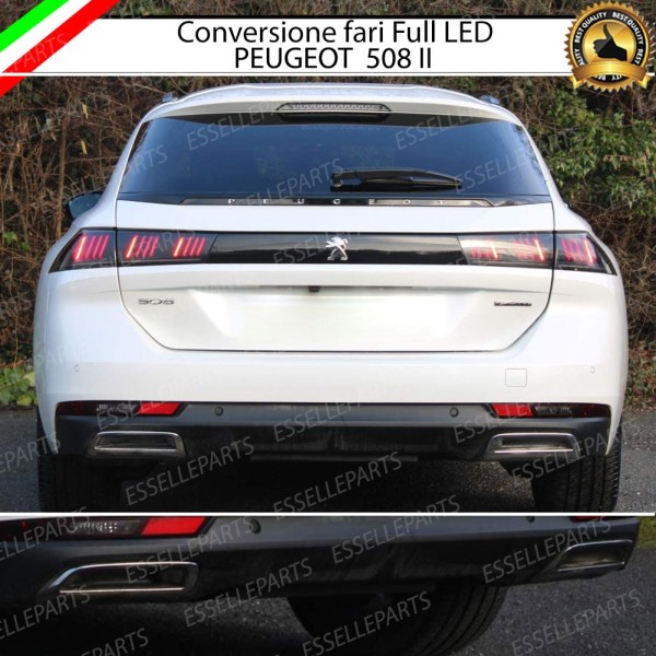 Terminale di scarico cromato MARMITTA FINALINO CROMATO PEUGEOT 508  II