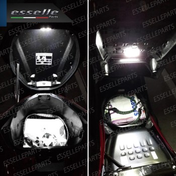 Placchetta LED 6000K Illuminazione Sottosella per APRILIA