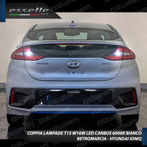 Luci Retromarcia Led Canbus HYUNDAI IONIQ 6000K Luce Bianca No Error