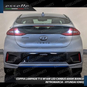 Luci Retromarcia Led Canbus HYUNDAI IONIQ 6000K Luce Bianca No Error