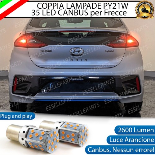 Coppia Frecce Posteriori PY21W 35 LED Canbus HYUNDAI IONIQ