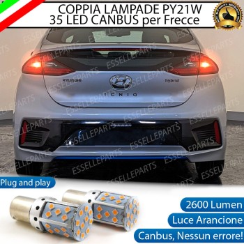Coppia Frecce Posteriori PY21W 35 LED Canbus HYUNDAI IONIQ