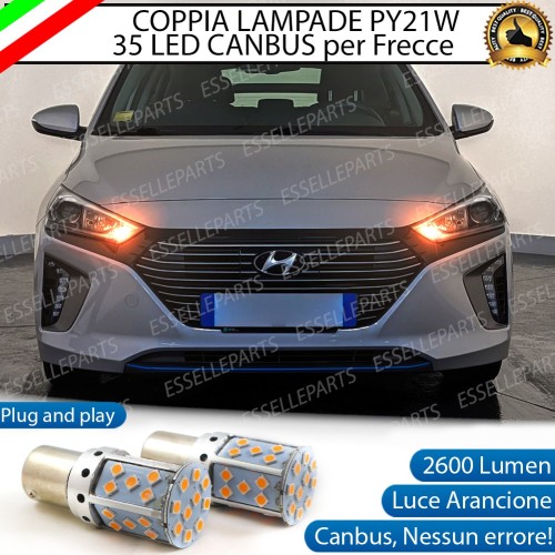 Coppia Frecce Anteriori PY21W 35 LED Canbus HYUNDAI IONIQ