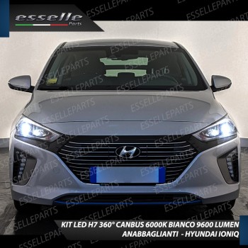 Kit Full LED H7 9600 LUMEN Anabbaglianti HYUNDAI IONIQ