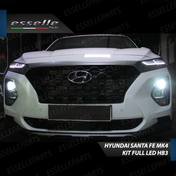 Kit Full LED coppia HB3 9600 LUMEN Anabbaglianti HYUNDAI SANTA FE IV